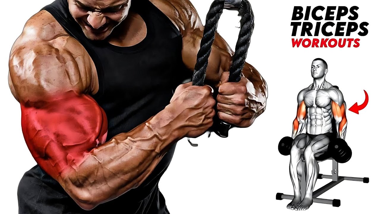 10 Killer Exercises to Explode Your Biceps & Triceps FAST! 💥 - YouTube
