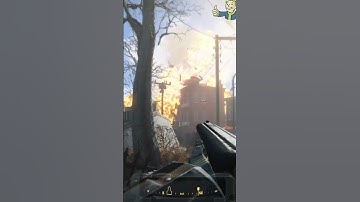 Fallout 4 - Vertibird Gone Rogue? #shorts #fallout4 #survivalgame