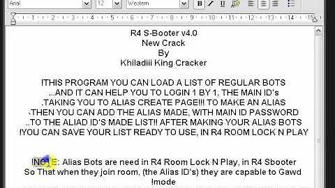 Video (R4 S-Booter v4.0 Crack Khiladii)part1