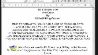 Video (R4 S-Booter v4.0 Crack Khiladii)part1