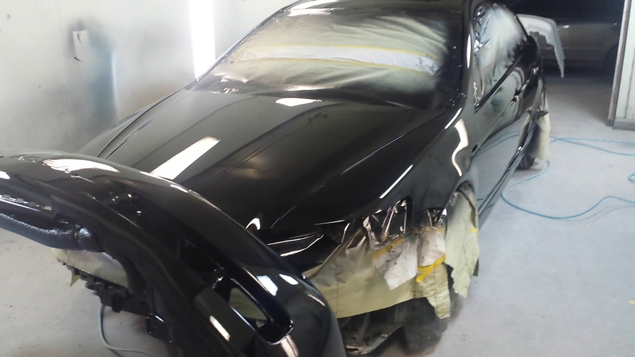 j and j paint and body shop painted Acura 2005 tl fantastic job YouTube
