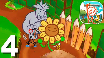 Draw a Stickman EPIC 3 - Gameplay Walkthrough Chapter 2 Level 1 - Part 4
