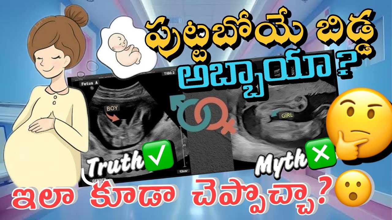 పుట్టబోయే బిడ్డ అబ్బాయా?😯TRUTH & Myth ఇలా కూడా చెప్పొచ్చా?🤔 #trending #pregenency #video #telugu