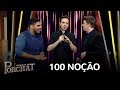 Porchat e Paulo Vieira se enfrentam no desafio 100 Noção