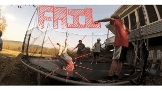 CRAZY Double frontflip FAIL