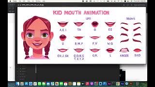 #16 الرسوم المتحركة مزامنة الصوت Lips sync - Adobe Animate 2023 screenshot 3