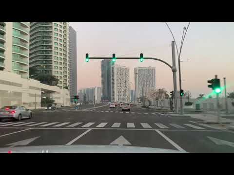 Driving with Whitety around Al Reem Island