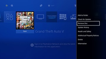 How to Remove Disc on PS4 through Home Screen