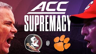 The Battle for ACC Supremacy: Florida State Seminoles vs. Clemson Tigers | Week 4 Preview