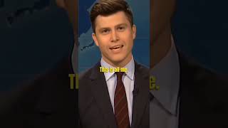 Colin Jost was forced to read Racist Joke 🤣 #shorts