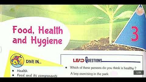 Class 5th | Science | Food, Health and Hygiene | Lesson 3