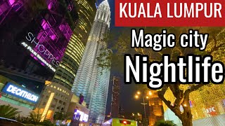 Kuala Lumpur Malaysia 🇲🇾 Nightlife 4K Driving Tour | Amazing Night View Of KL 2025