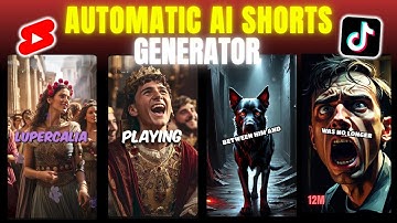 This FREE AI TOOL can automatically Generate YouTube Shorts & Tiktok video