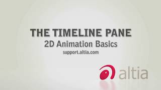 Altia Design 12 -- Timeline Pane 2D Animation Basics