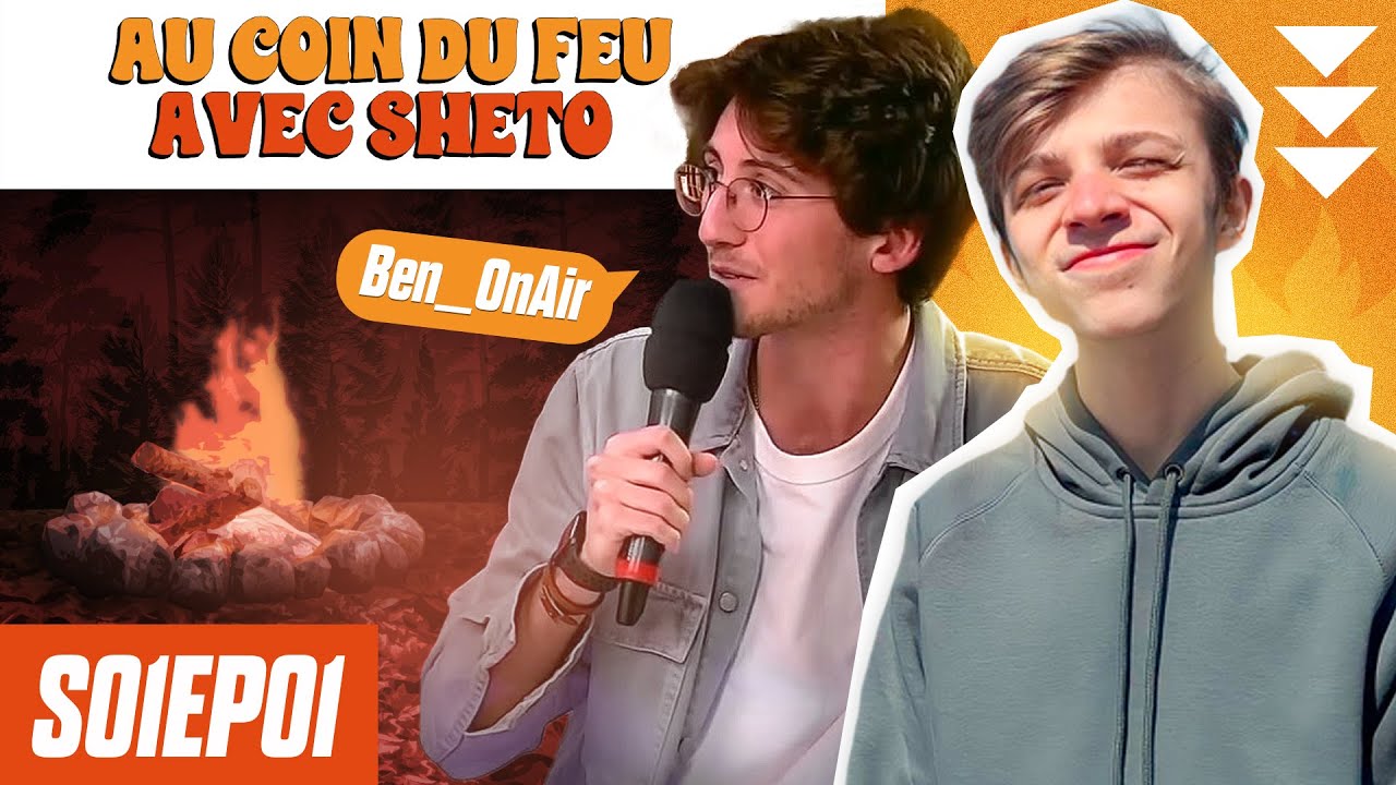AU COIN DU FEU AVEC SHETO S01EP01 ! Ma première émission sur Twitch ...