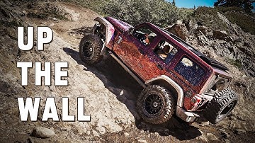 Climbing The Wall - Poughkeepsie Gulch