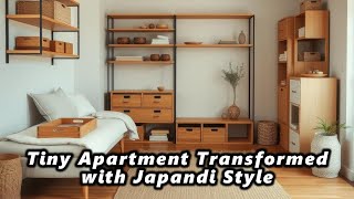 Japandi Tiny Apartment Makeover | Elegant Minimalist Decor Ideas for Small Modern Spaces