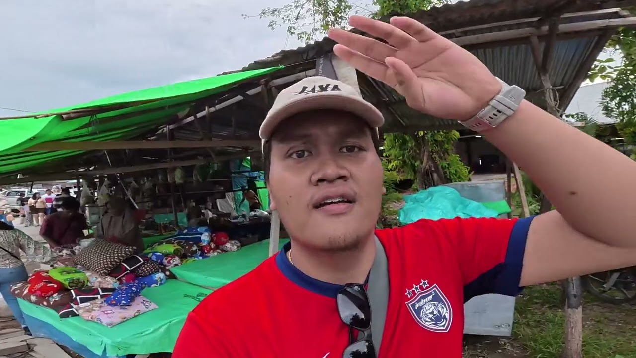 Part 2 berjalai bersama family di pasar serikin 