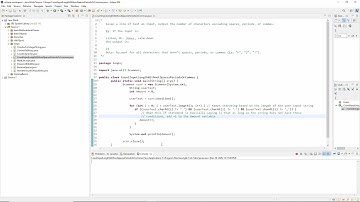 Java Lab: Count Input Length Without Spaces, Periods, or Commas