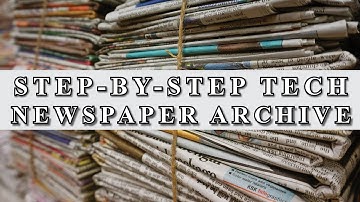 EPLS Step-by-Step Tech: Newspaper Archive