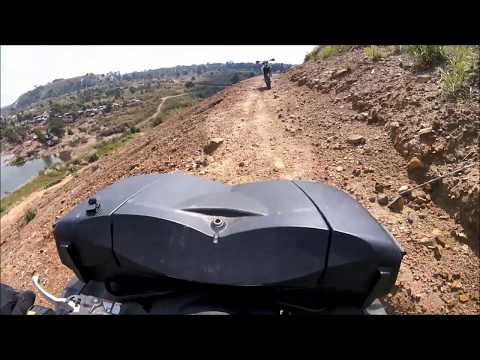 Off Road Enduro and Quad Riding in Gold Mine Quarry in South Africa - Couldn't Find the Gold!