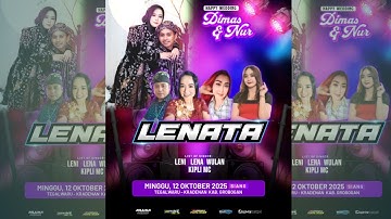 LIVE NEW LENATA : PERNIKAHAN : DIMAS & NUR KOLIMAH : TEGAL WARUNG 12 OKTOBER 2025
