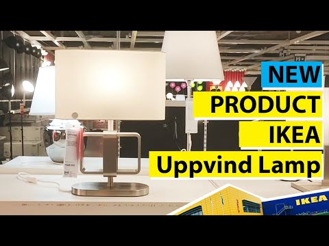 Ikea UPPVIND Lamp - YouTube