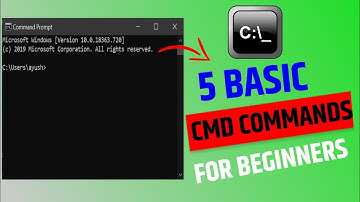 5 Basic CMD Commands You Should Know 2025 || 5 essential CMD Commands Every for Beginner in 2025