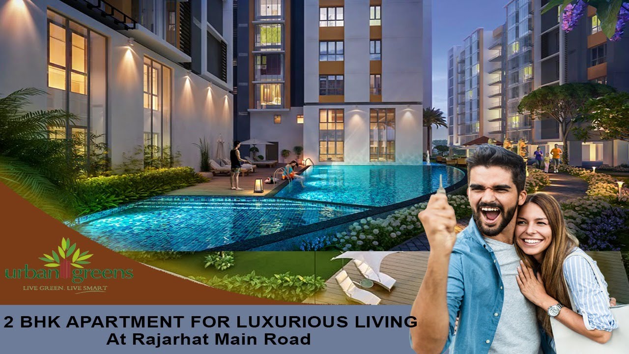 2BHK Flat In Urban Greens Rajarhat Flats for Sale in Urban Greens Newtown 3/4BHK Flat in