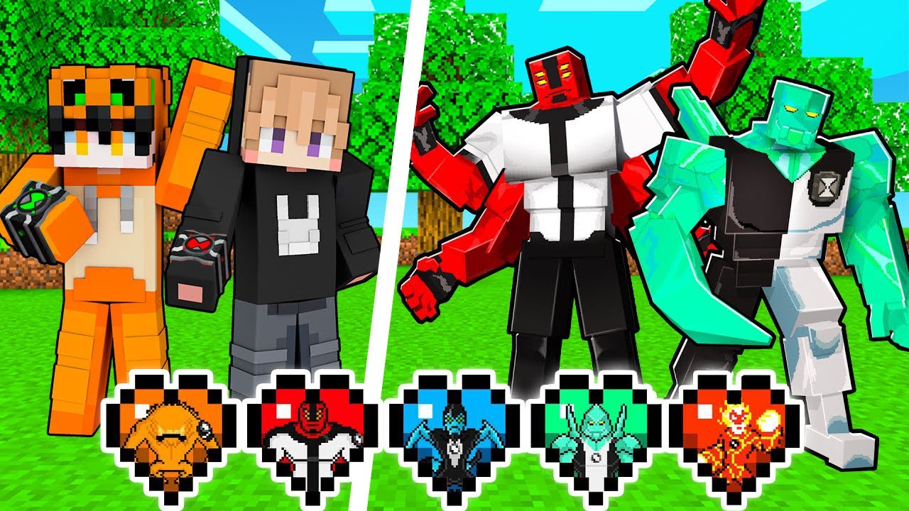 KITA MENJADI BEN 10 DI MINECRAFT!!