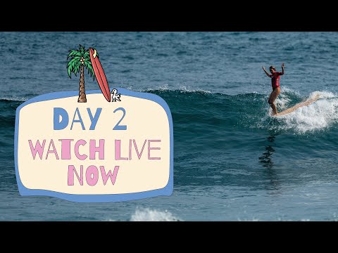 LIVE NOW! - Competition Day 2 - 2024 Surf City El Salvador ISA World Longboard Championship