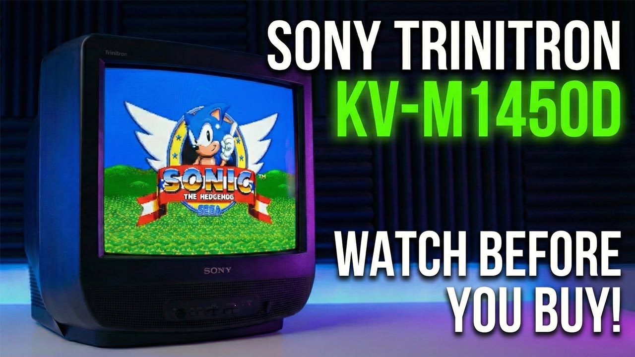 Sony Trinitron KV-M1450D Review - Must Watch before BUYING! - YouTube