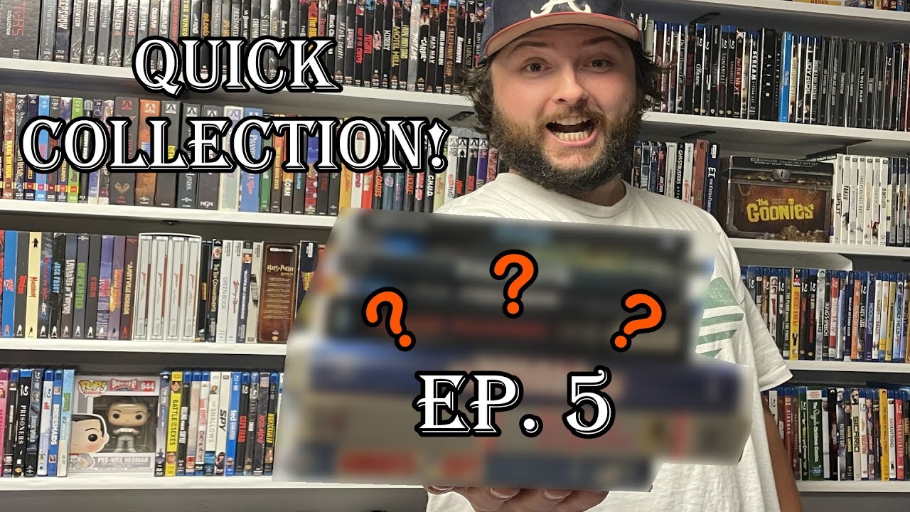 Quick Collection! (Blu-ray, VHS, Movies) Episode 5 - YouTube