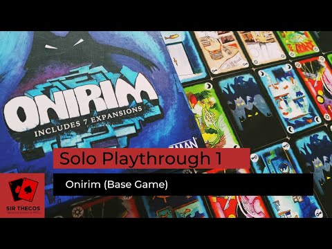 Solo Playthrough 1 | Onirim (Base Game)