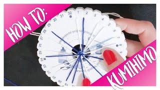 How To: Read and Fold Kumihimo
