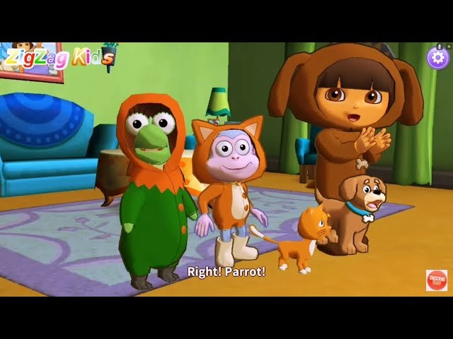 Dora a Exploradora | English Adventure Learning | Episode 11 Pets