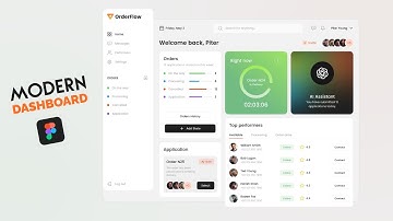How to Design a Modern Dashboard in Figma | Beginner Tutorial (2025)