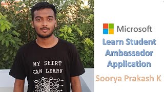*SELECTED * | Microsoft Learn Student Ambassador Application (2020-2021) | Promote