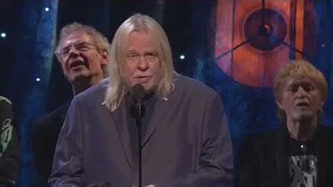 Yes Induction Acceptance Speeches Rock & Roll Hall of Fame 2017