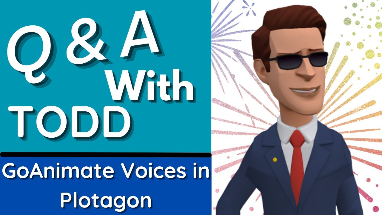 Q a with todd how to get goanimate voices on plotagon youtube