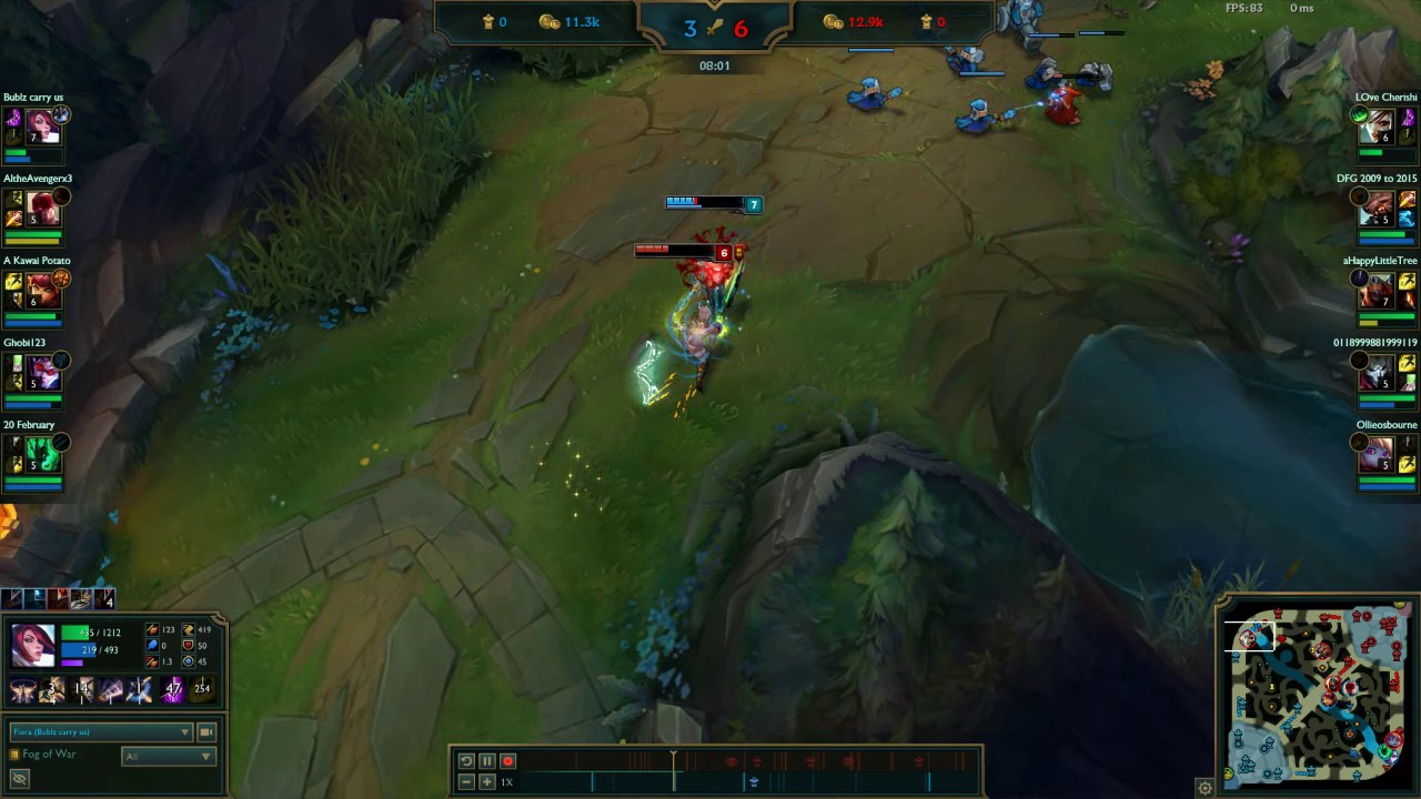 INSANE FIORA OUTPLAY YOU NEVER SAW BEFORE / 10000 AD PENTA STEAL / NO SKIN MUCH SKLL