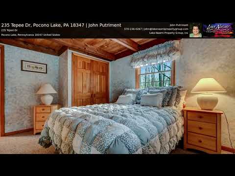 235 Tepee Dr, Pocono Lake, PA home video tour