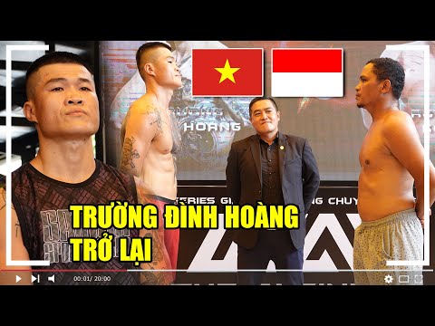 Video Nam vương Trương Đình Hoàng trở lại sàn đấu, quyết... - youtube