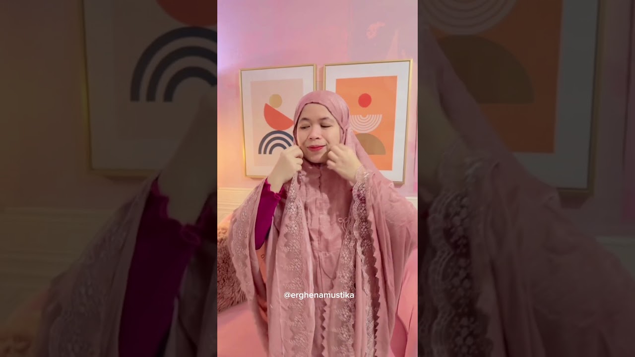 Mukena cantik buat lebaran