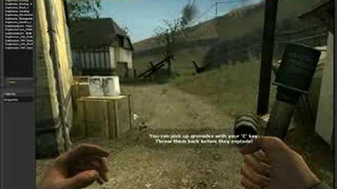 Work in Progress: Realistic Grenade Explosions