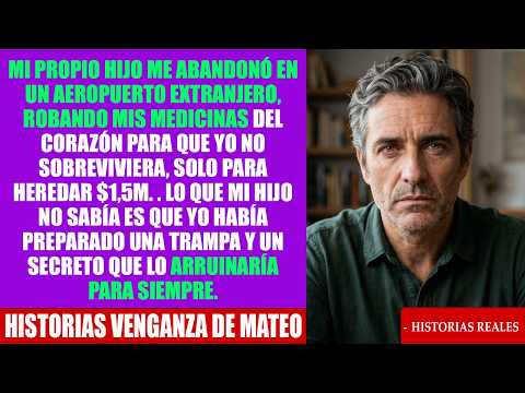 Mi hijo me abandonó por $1,5M de dólares, así que me di la vuelta y sonreí: "Su herencia se...".
