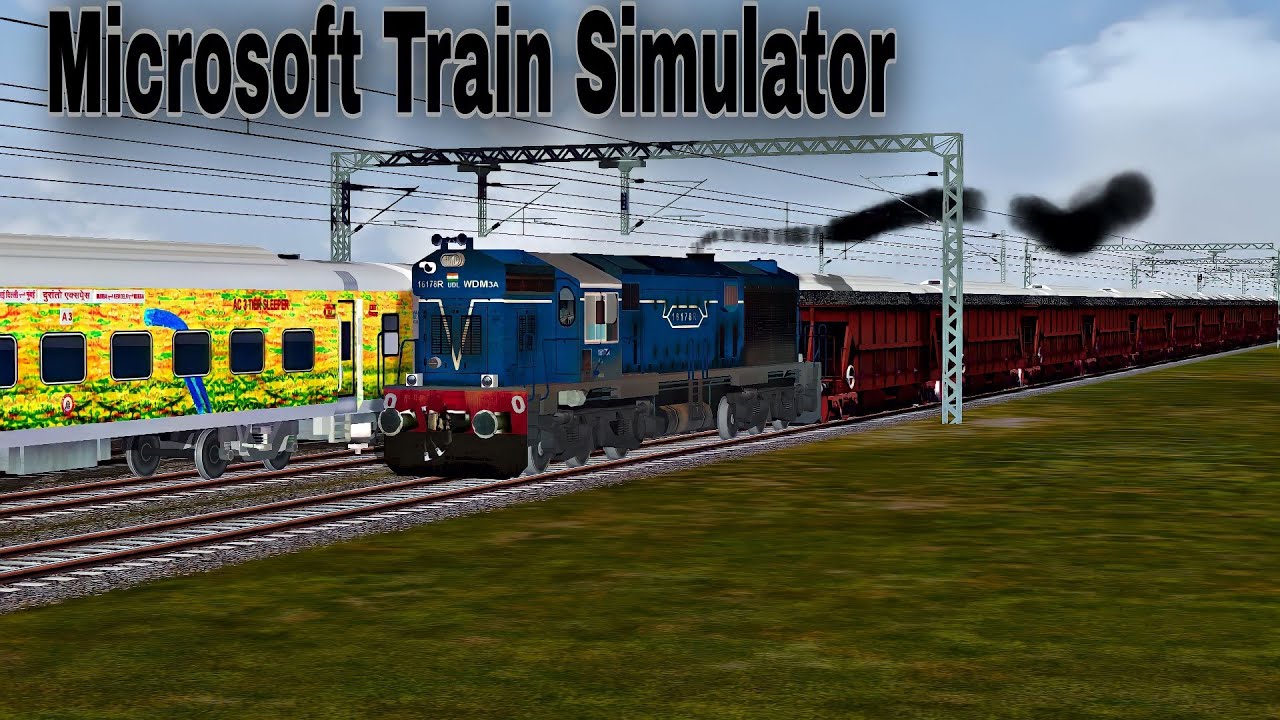 Irsts Open Rails Indian Freight Hopper Stone in Open Rails | RailIndia Route || IR-BOBYN ...