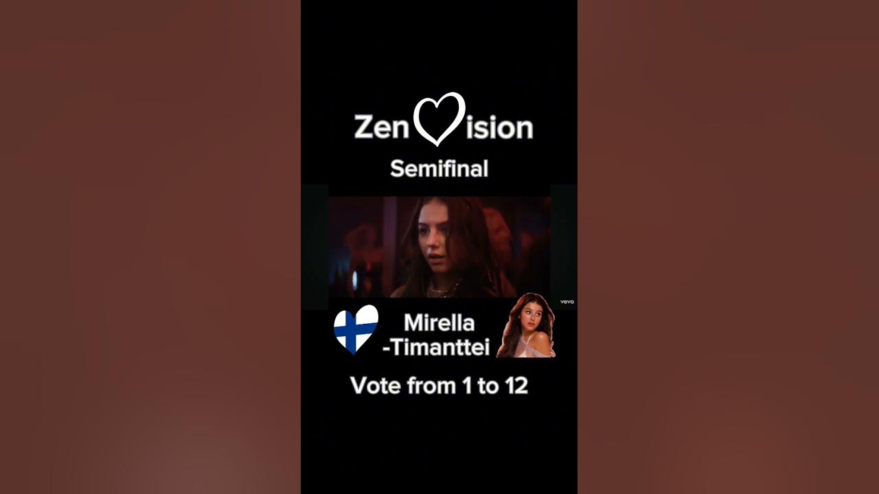 Mirella, Timanttei FINLAND 🇫🇮  Zenvision semifinal #song #zenvision #eurovision #music #mirella #esc