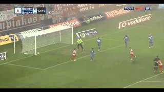 Javier Saviola Goal vs. Kalloni | Superleague 2013/14 | 18th Week