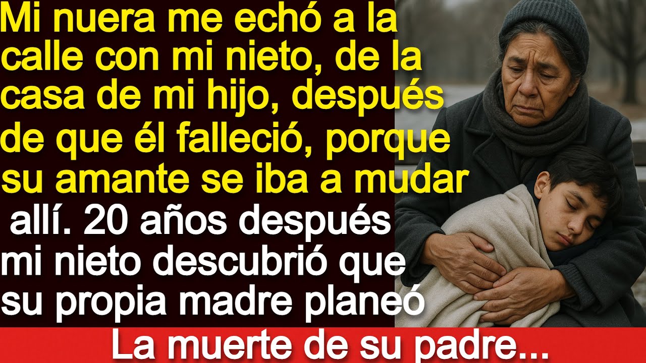Mi nuera me echó a la calle, junto con mi nieto, de la casa de mi hijo después de que él falleció…